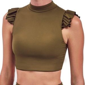 Devon Windsor Alora Crop Top size small